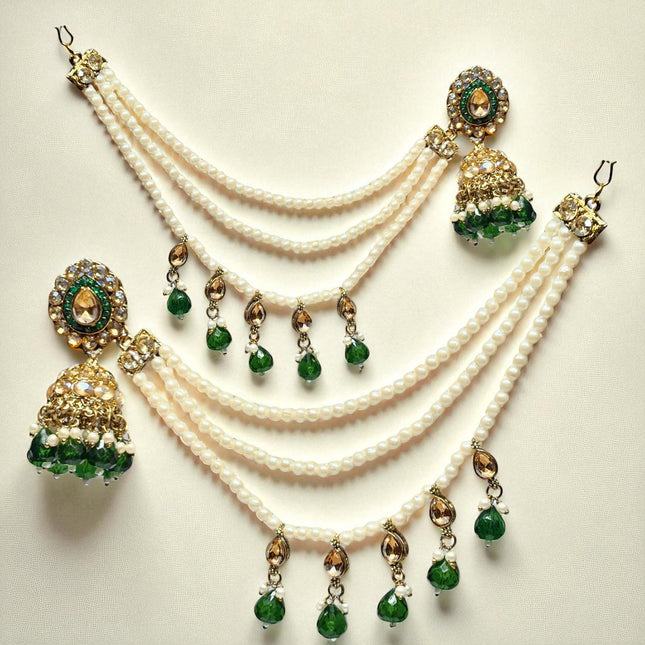 Traditional Bahubali Jhumka Earrings for Women, Wedding & Festive Wear | BG2074