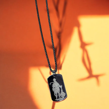 Hanuman Chalisa Locket, Lord Hanuman Ji Pendant Chain, Trendy Hanuman Ji Locket Chain Stainless Steal for Boys & Girls