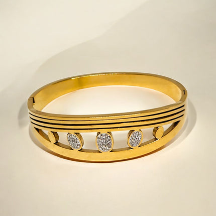 Premium Anti-Tarnish Gold Plated Bracelet | Lightweight Stylish Design | Party & Regular Wear