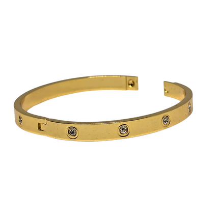 Gold Plated Anti Tarnish Bracelet for Women & Girls, Trendy Anti Tarnish Jewellery for Regular Wear