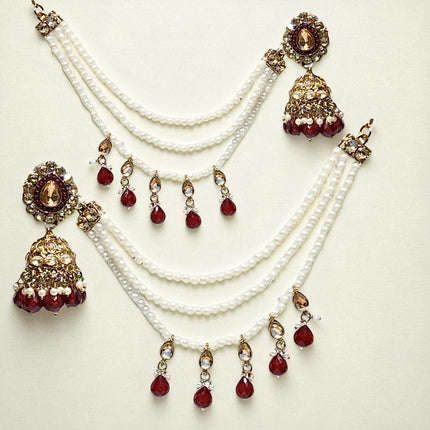 Traditional Bahubali Jhumka Earrings for Women, Wedding & Festive Wear