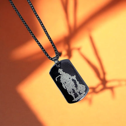 Hanuman Chalisa Locket, Lord Hanuman Ji Pendant Chain, Trendy Hanuman Ji Locket Chain Stainless Steal for Boys & Girls