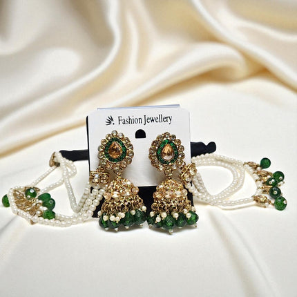 Traditional Bahubali Jhumka Earrings for Women, Wedding & Festive Wear | BG2074