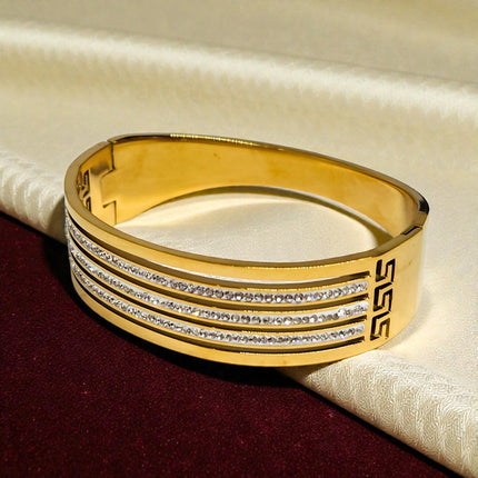 Premium Anti-Tarnish Gold Plated Bracelet | Lightweight Stylish Design | Party & Regular Wear