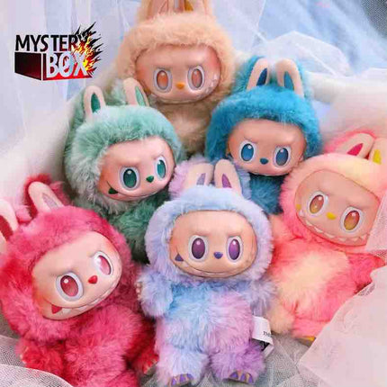 1 Pc Labubu Doll Surprise Keychain | Cute Plush Body with Premium Vinyl Face, Collectible Bag Charm